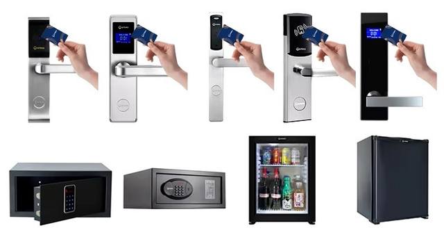 Orbita smart door locks, safes and minibars